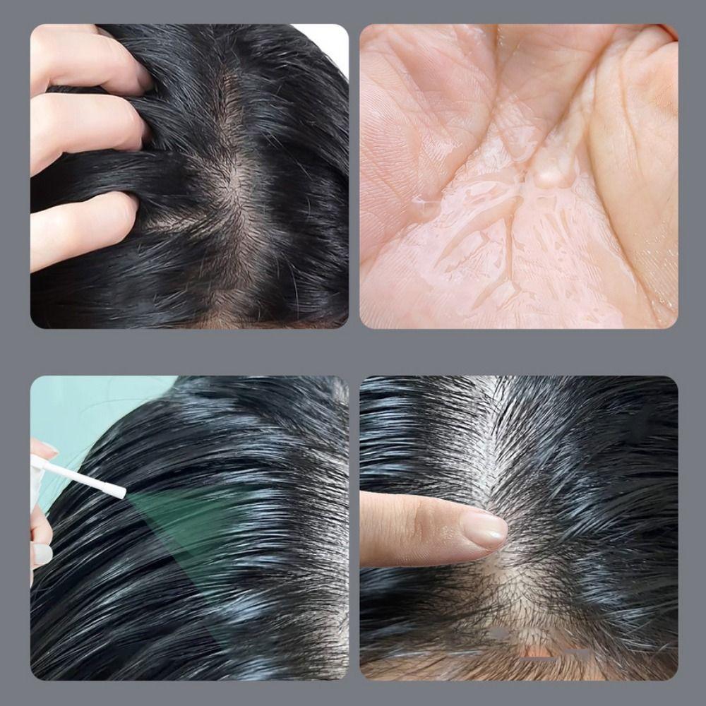 Portable Liquid Guiding Comb Plastic Hair Head Massager Hair Roots Massager  Scalp Treatment