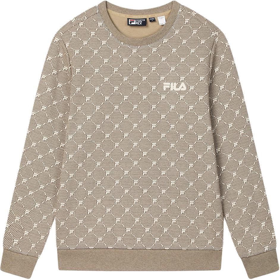 Fila Серия Heritage Модный повседневный удобный пуловер свитшот Мужской свитшот F11M518205F-ZA