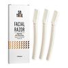 Sotrue Face Razor for Women Reusable - 3 Razors | 80% Wheat Straw, Painless Facial Hair Removal | Eco-Friendly Dermaplaning Tool