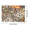 Kawaii Design Landscape Sticker Special Economic Zone DIY Design DIY Pocket Scene Festival Theme 3D City Sticker