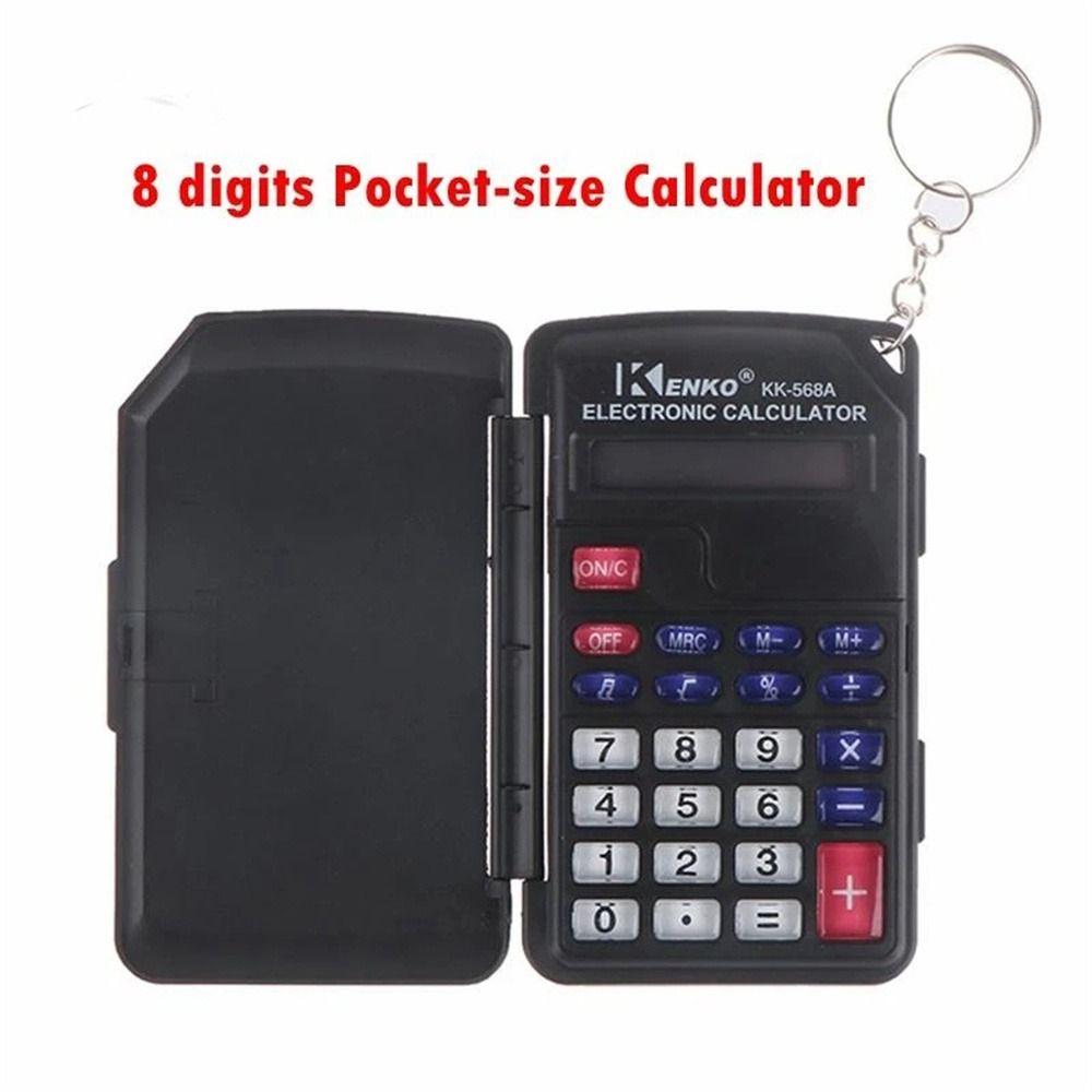Аксессуары 8-значный калькулятор Калькулятор Брелок Электронный калькулятор Карманный калькулятор