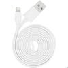 Câble De Charge Lightnin-USB Mâle, Charge Rapide, 1,2 m,Câble D'alimentation IOS Blaupunkt BLP0215.112 Blanc 00980