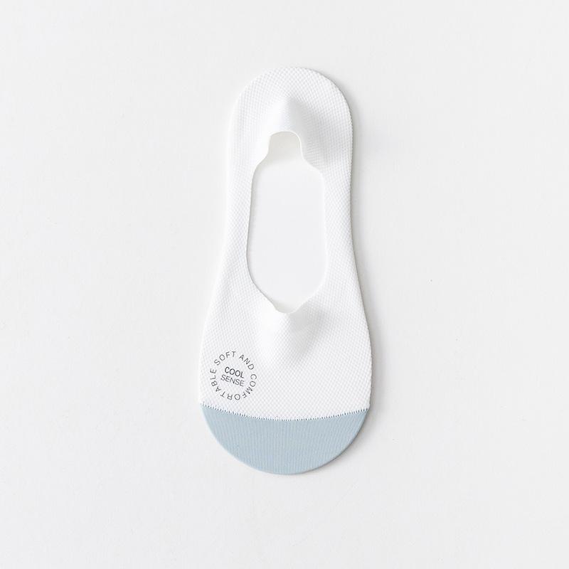 Женские летние ультратонкие хлопковые носки с ледяным экраном для глаз, дышащие, с невидимой пяткой