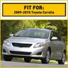 2 Front Pcs Bumper Lights Fog Cover Set For Left&Right 2009-2010 Toyota Corolla