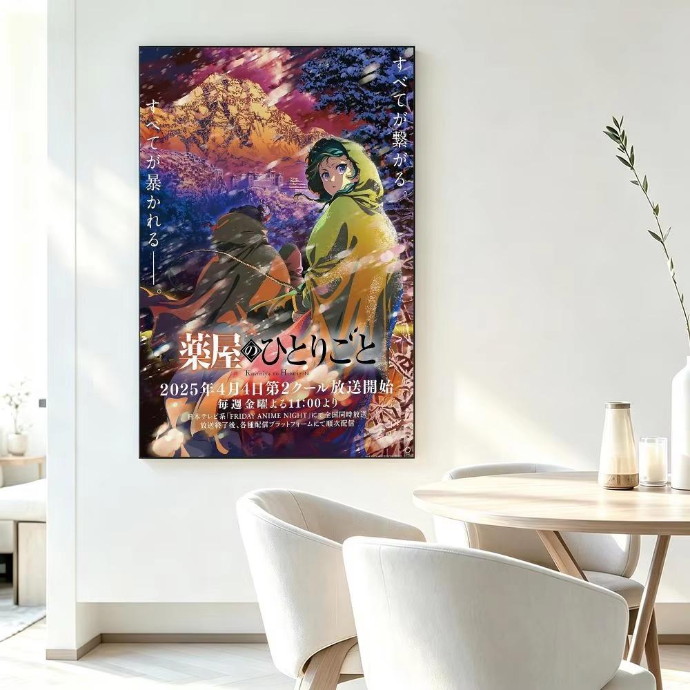 Anime The Apothecary Diaries Diamond Painting HD Printing Fresh Elegant Style Wall Art Home Decor for Living Room Bedroom Gift
