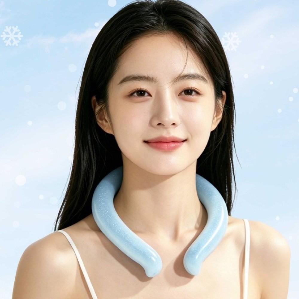 Sunstroke Prevention Neck Cooler Lasting Neck Cooling Tube  For Fitness Summer Outdoor
