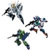 Bandai (БАНДАЙ) Мобильный доспех Гандам G Frame FA 09 Жевательная резинка Пищевая игрушка [Продажа коробкой/Набор из 12 шт.]
