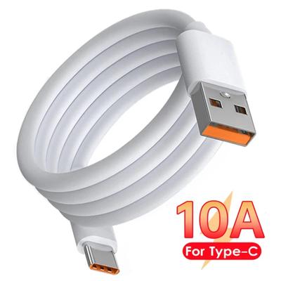 10A провод для быстрой зарядки Type C 120 Вт USB C кабель для Huawei iPhone Xiaomi Realme Samsung Poco USB C кабель для быстрой зарядки и передачи данных шнур
