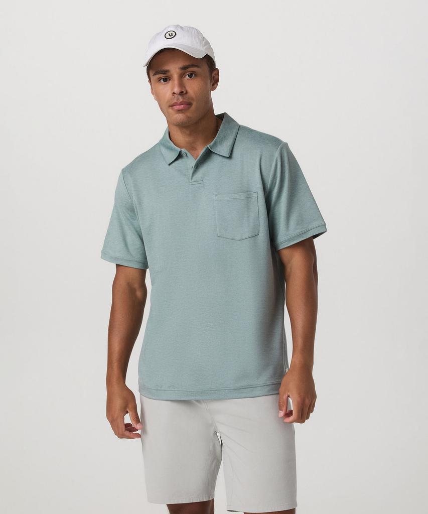 VUORI [Men'S] Short Sleeve Ponto Performance Polo_Light Blue_Vr16121026