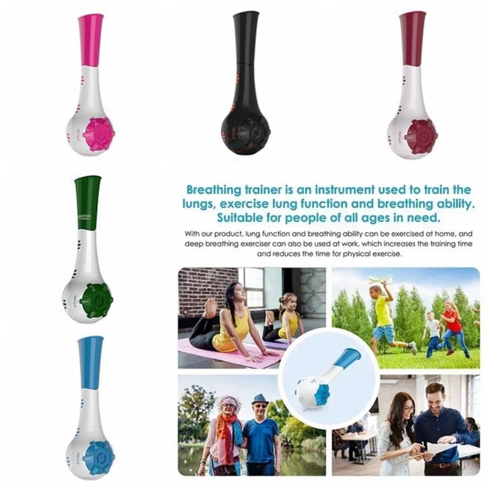 Дышите легче Тренажер по дыханию Тренажер функции легких под руководством врача для немедикаментозной респираторной терапии