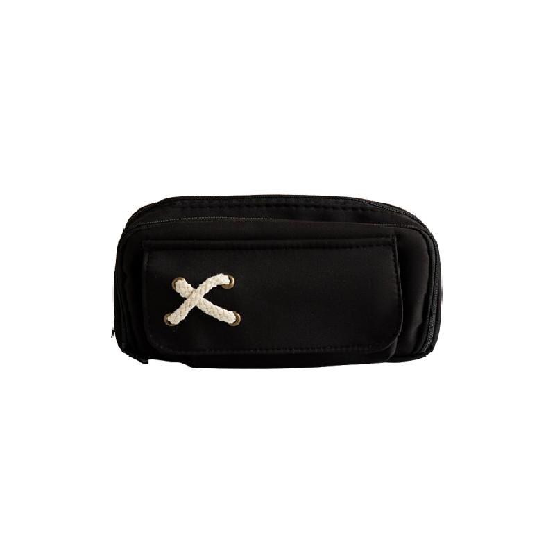 Детский Подростковый Веревочный Пенал Большое Пространство для Хранения Прочная Ткань Принадлежности