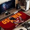 Коврик для мыши Galatasaray Victor Osimhen, Большой игровой коврик для стола, Нескользящий коврик для мыши XXL для ноутбука и планшета, Игровой коврик для мини-ПК со прошитыми краями