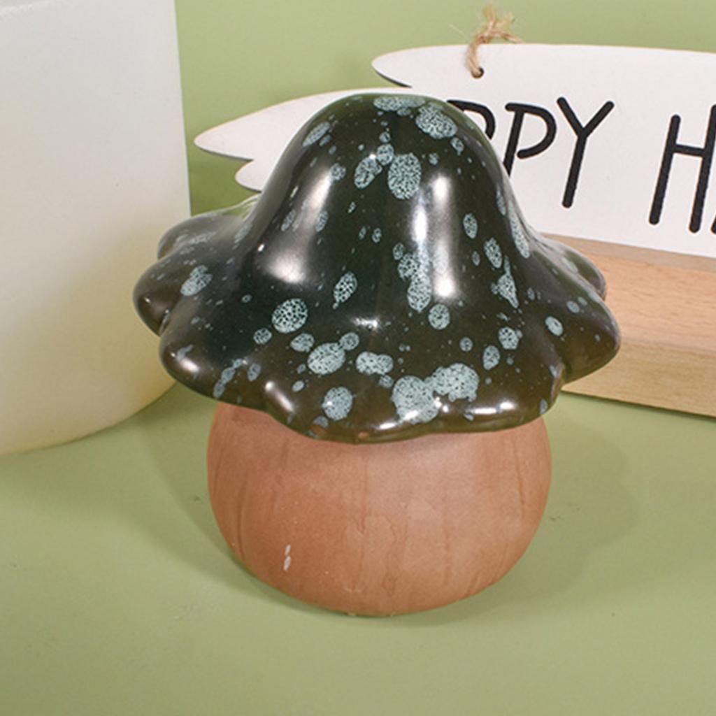 3D Mushroom Silicone Mold Wax Melt Polymer Aromatherapy Making Handmade Cupcake Jelly Mould Decorating Supplies