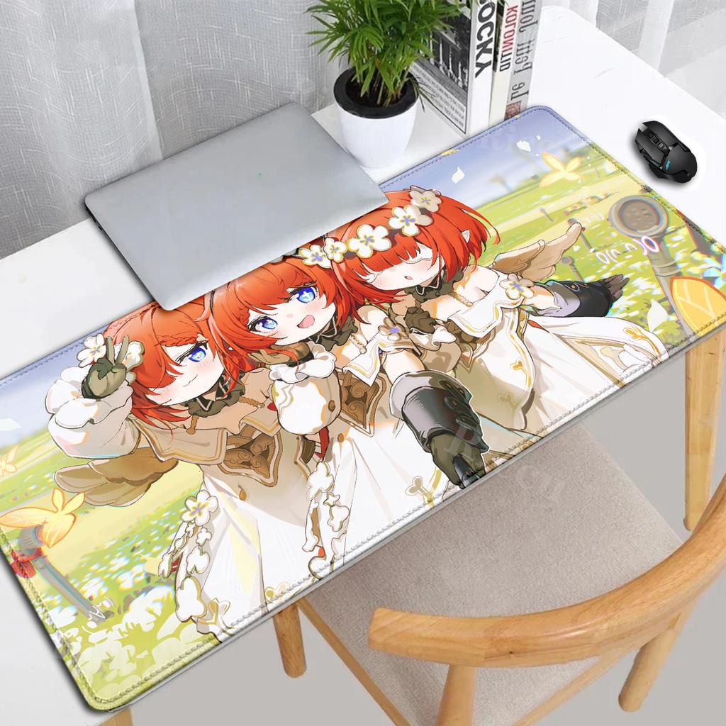 Tribbie Honkai Star Rail Коврик для мыши ПК XXL Ковер для клавиатуры Ноутбук Star Gaming teclado Mousepad Компьютерный Anime Геймерский Шкаф Настольный коврик
