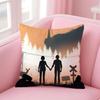 Story Life Is StrangeL Game Cushion Cover Pillow Case Soft Skin Friendly Fabric  Concealed Zipper