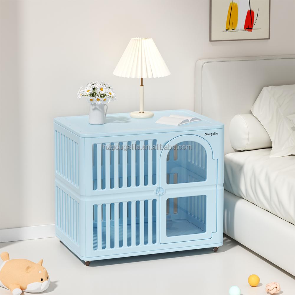 for OEM Premium Washable Large Pet Cage Indoor Movable Dog House Waterproof Cat Nest Direct Factory Supply