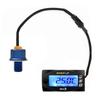 3 In 1 Multi-functional Motorcycle Digital Meter, Mini 3 (3 Displays Temperature/Voltage/Clock