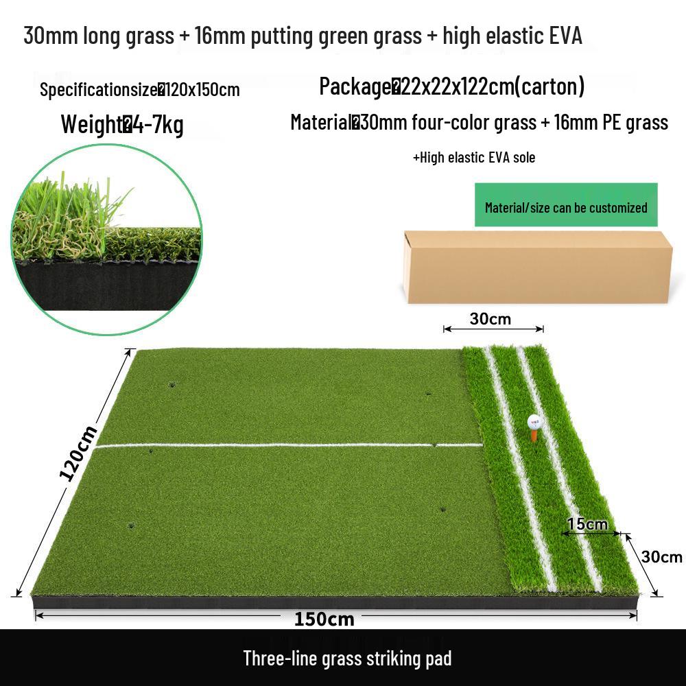 Outdoor Golf Swing Practice Mat for Training