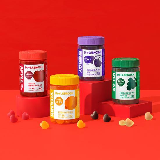 Доктор. Витаминные жевательные конфеты Lab Nosh (Витамин С/В1/В3/В6/В7) 60 таблеток (4 недели стоит) (на)