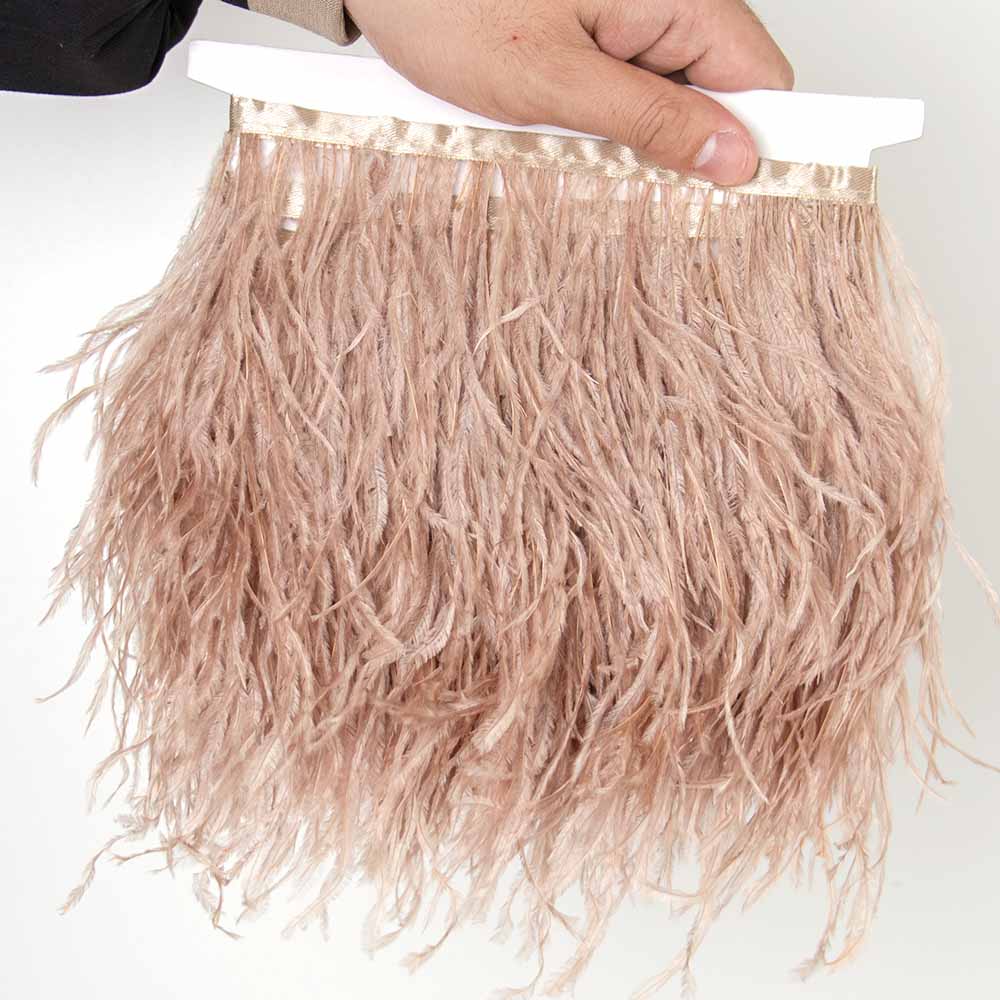 Перо 1 метр Красная отделка из страусиных перьев на тесьме Ленточная бахрома 8-10 см Ткань Юбка Швейные принадлежности Украшение для платья и одежды