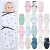 Baby Swaddle Wrap Newborn Blanket 0-4 Months Organic Cotton Cartoon Swaddle