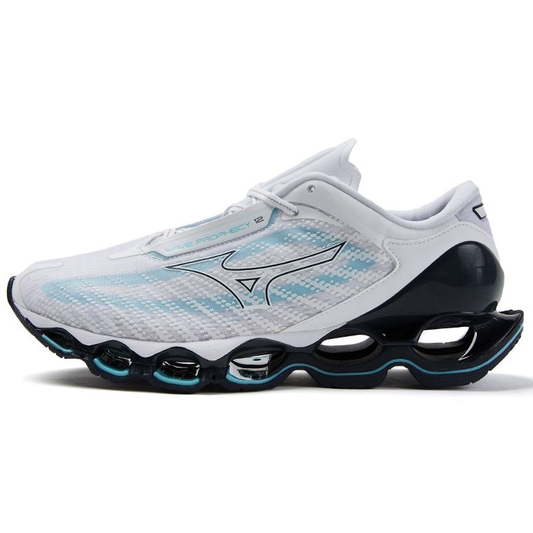 Mizuno Wave Prophecy 12 Comfortable Entry-Level Running Shoes Shock Absorption Non-Slip Wear-Resistant Breathable Low-Top Running Shoes J1GC230008