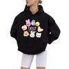 Stray Kids Hoodie - Cute Cartoon Animal Fleece Pullover with Pocket, Autumn Winter Anti-Pilling Casual Hooded Sweatshirt for Fans