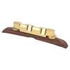 Guitar Bridge Replacement Adjustable Height Metal Rosewood Floating Bridge for Archtop Jazz Guitars