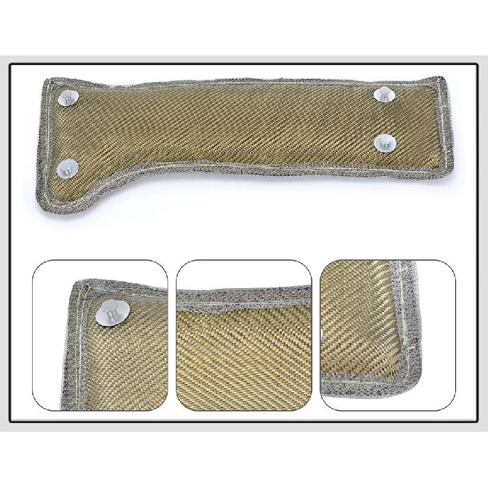 WLR RACING - Turbo Blanket For Subaru 02-13-WRX 04-18-STi 04-11 Forester 05-09 Liberty Legacy Turbo Heat Shield