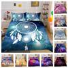 Комплект постельного белья с 3D принтом «Ловец снов», удобное одеяло, пододеяльник, студенческая кровать в общежитии, подарок, пододеяльник из полиэстера