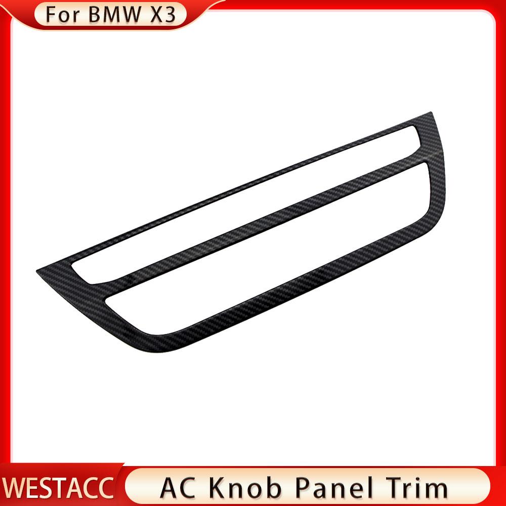 Центральное управление кондиционером, накладка панели кнопок переменного тока для BMW X3 G01 2018-X4 G02 2018- 