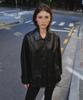 OLIVE DES OLIVE Leather Work Jacket Oe6Xj8780