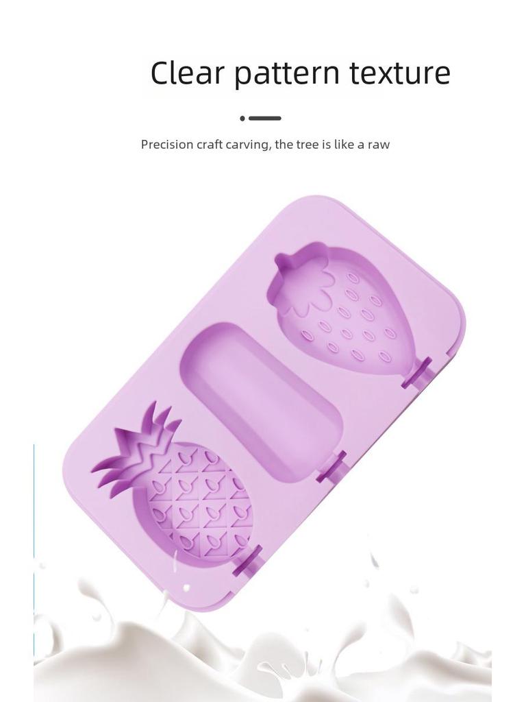 Креативная силиконовая форма для мороженого на палочке для домашних угощений