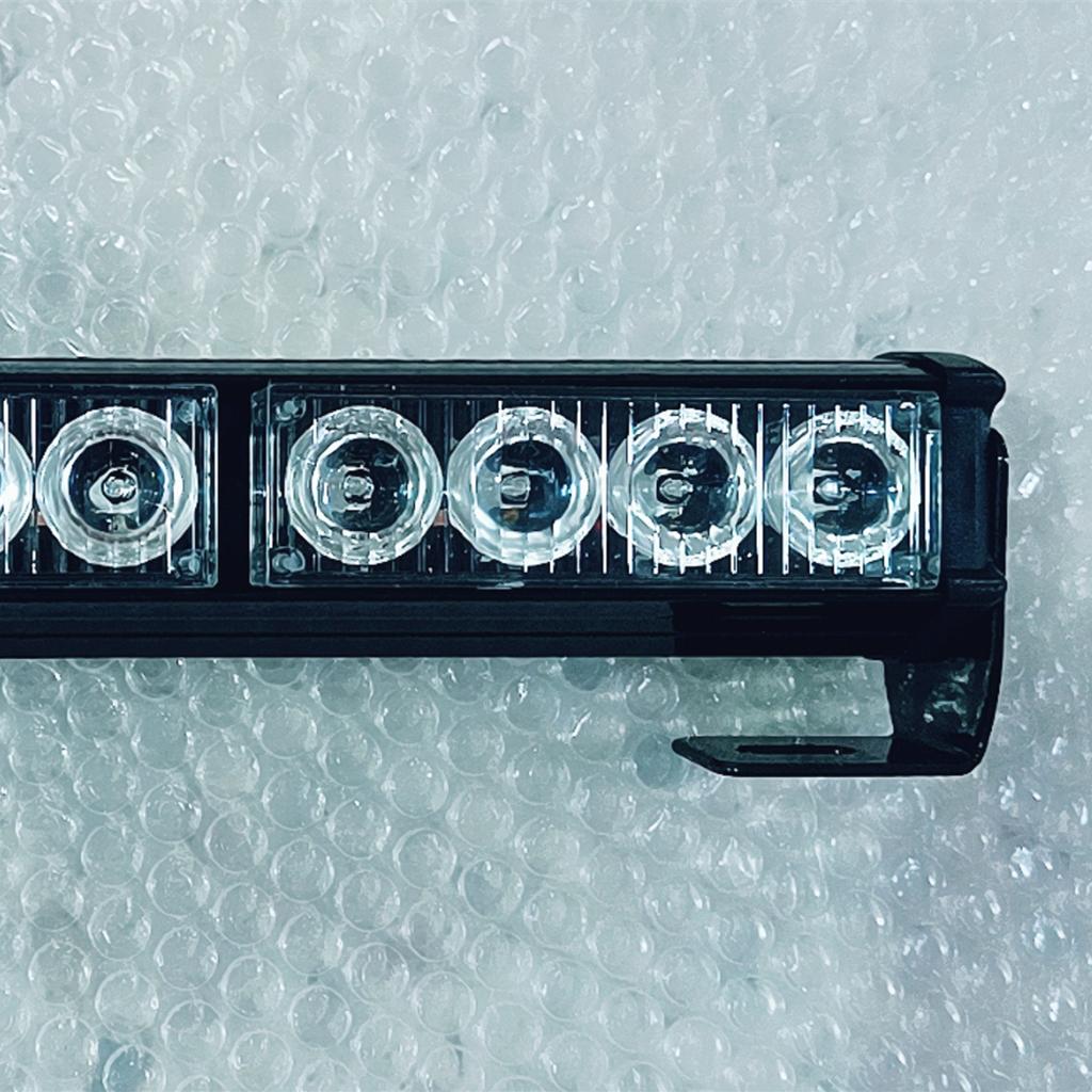 1PCS 16 LED 12V DC12V Car Truck LED Strobe Light Flashing Lights White+Green