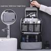 4042 Portable Men Travel Toiletry Bag Wet Dry Separation Hanging Waterproof Cosmetic Organizer