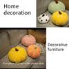 Cute Colorful Polka Dot Pumpkin Pillow Toy For Halloween Decor