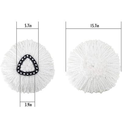 Новые 5 шт. Насадки для швабры из микрофибры Замена для O-Cedar Spin Mop Белый Ультратонкое волокно