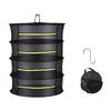 Multi-layer Herb Drying Net Hanging Basket Folding Vegetable and Fruit Drying Cage Zipper Drying Net KTY