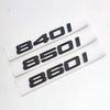 3D ABS Car Rear Trunk Letters Logos Badge Emblem Decals Sticker For BMW 8 Series 840d 840i 850d 860d 850i 860i E31 G14 G15 G16