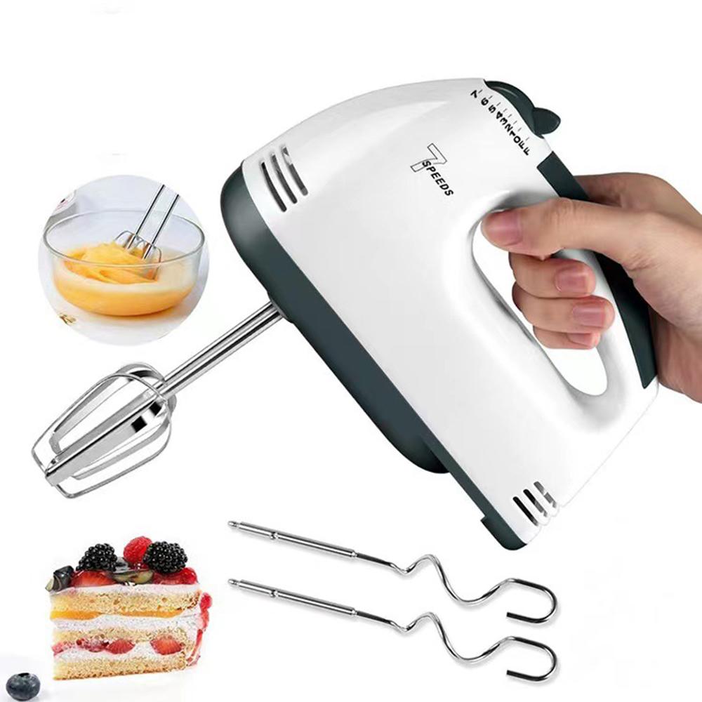 Handheld Electric Egg Beater Mixers Kitchen Electric Food Blender Egg Whisk Cream Cake Dough Kneader Milk Frother Food Processor