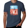 Vintage Simca Old Bird Emblem Tshirt Lightweight Running Tshirt
