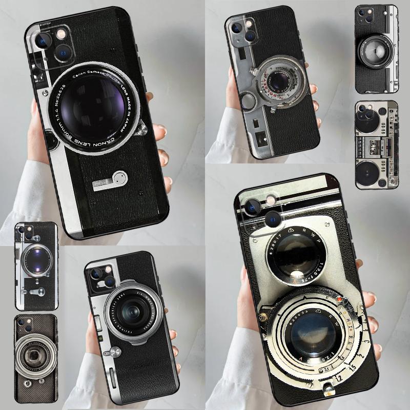Retro Vintage Camera Phone Case For Samsung Galaxy S26 S24 Ultra S20 S21 S22 S23 S25 Plus S10 S25 FE Back Cover