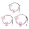 Ошейник для домашних животных для собак и кошек, регулируемый розовый бант, ювелирные изделия, ошейник для щенков