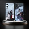 Чехол для телефона The Untamed XiaoZhan Wang Yibo для Samsung Galaxy A73, A21s, A22, A31, A52, A53, A71, A41 Мягкий черный корпус