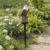 Garden Gifts for Landscaping Lovers Eagle Solar Light, Outdoor Waterproof LED Light with Villa Courtyard Decorative Fixtures Stake, Bald Lawn Pathway