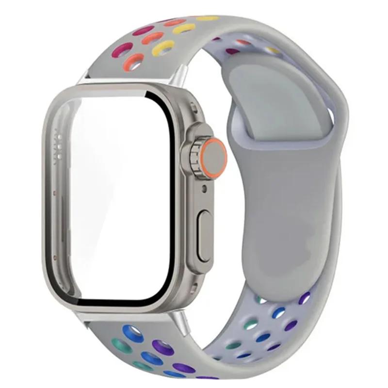 Чехол+Силиконовый ремешок для Huawei Watch Fit 3 Замена на ультра 49 мм Защитное стекло с экраном для Huawei fit 3 Ремешок