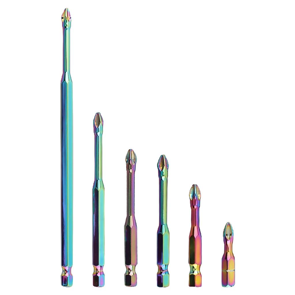 25-150 мм 6,3 мм Шестигранная укороченная отвертка Сильная магнитная насадка Промышленный класс Легированная сталь Набор отверток Ручные дрели