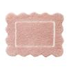 OKA Frame Washable Mat 45cm X 60cm Pink Mini Rug Accent Rug Nordic Feminine Approx. (Washable Elegant)