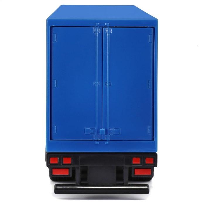 [Bburago] 1/43 IVECO S-Way Truck with Trailer, Blue / Race Diecast Model Car 18-31469 (IVECO)