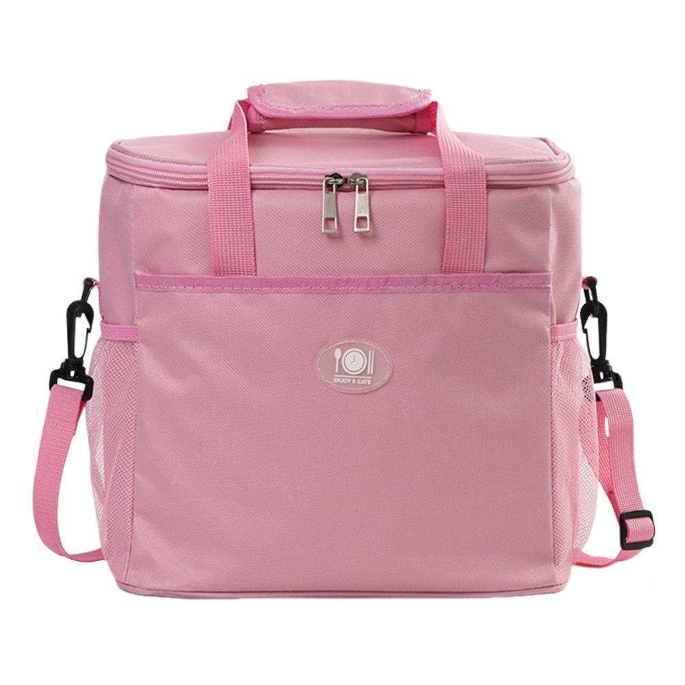 Thermal Large Capacity Lunch Bag Multi-compartment Waterproof Picnic Box Travel Use